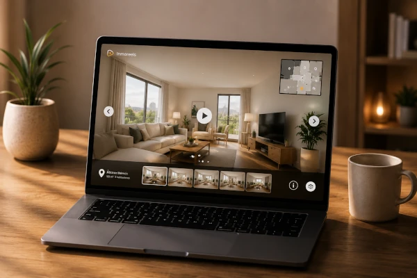 Tour inmobiliario creado con IA a partir de fotografías